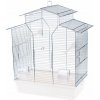 Klietka pre vtáky IZA II chrom - 51 x 30 x 60,5 cm BIELA Klietka pre vtáky IZA II chrom - 51 x 30 x 60,5 cm BIELA
