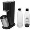 SodaStream Duo Titan / výrobník sódy / 1x plastová fľaša 1 L / 1x sklenená fľaša 1 L / bez CO2 plyn (SODASTREAM DUO TITAN UMSTEIGER)