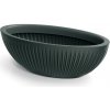 Prosperplast Kvetináč LATIA OVAL antracit 58cm Prosperplast Kvetináč LATIA OVAL antracit 58cm