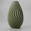 Váza Curvea Noir Farba produktu: Oliva, Výška vázy: M-200mm Váza Curvea Noir Farba produktu: Oliva, Výška vázy: M-200mm