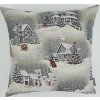 Vianočný gobelínový povlak VIANOČNÁ KRAJINA II 45 x 45 cm Vianočný gobelínový povlak VIANOČNÁ KRAJINA II 45 x 45 cm