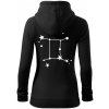 Súhvezdie - Gemini - Blíženci - Mikina dámska trendy zipper s kapucňou - XS ( Čierna ) Súhvezdie - Gemini - Blíženci - Mikina dámska trendy zipper s kapucňou - XS ( Čierna )