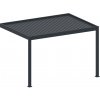 Bioklimatická pergola, hliníková 3 x 4 m, montovaná o stenu Bioklimatická pergola, hliníková 3 x 4 m, montovaná o stenu