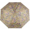 Dámský skládací vystřelovací deštník barevný - 1 krémová Dámský skládací vystřelovací deštník barevný - 1 krémová