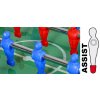 RETA Sada tyčí červený a modrý hráči na stolný futbal