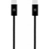 OBAL:ME Super Fast USB-C/USB-C Pletený kabel 100W 2m Black OBAL:ME Super Fast USB-C/USB-C Pletený kabel 100W 2m Black