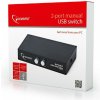 GEMBIRD DSU-21, 2-port USB prepínač DSU-21 GEMBIRD DSU-21, 2-port USB prepínač DSU-21