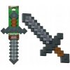 MINECRAFT KAMEŇOVÝ MEČ pixelový, veľký meč pre deti MINECRAFT KAMEŇOVÝ MEČ pixelový, veľký meč pre deti