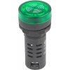 LED kontrolka s bzučiakom AD16-22SM, pre priemer otvoru 22mm Zelená 220-250 V AC LED kontrolka s bzučiakom AD16-22SM, pre priemer otvoru 22mm Zelená 220-250 V AC