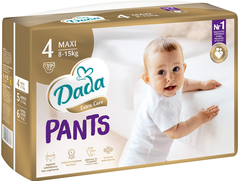 Dada Pants Extra Care 4 Maxi 8-15 kg 39 ks