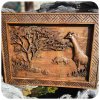 Drevená Kata Drevený obraz - Afrika savana Masív: Buk, Odtieň: Hnedá zem, Rozmery: 34 x 26 cm Drevená Kata Drevený obraz - Afrika savana Masív: Buk, Odtieň: Hnedá zem, Rozmery: 34 x 26 cm