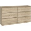 TOP E-SHOP Komoda MALWA M6 140 Dub sonoma TOP E-SHOP Komoda MALWA M6 140 Dub sonoma