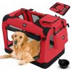 Leopet Prepravný box pre psov XXXL,102 x 69 x 69 cm, červený Leopet Prepravný box pre psov XXXL,102 x 69 x 69 cm, červený