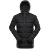 Alpine Pro ROGIT pánska čierna zimná páperová bunda - S Alpine Pro ROGIT pánska čierna zimná páperová bunda - S