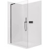 CERANO - Sprchová zástena Walk-in Onyx L-ľavá vzpera - 8 mm - čierna matná, transparentné sklo - 100x200 cm CERANO - Sprchová zástena Walk-in Onyx L-ľavá vzpera - 8 mm - čierna matná, transparentné sklo - 100x200 cm