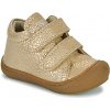 Naturino Členkové tenisky COCOON VL SUEDE SAVAGE Zlatá Naturino Členkové tenisky COCOON VL SUEDE SAVAGE Zlatá