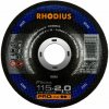 Rhodius 200983 | Rezný kotúč 115x2,0x22,23 mm, FTK33, vypuklý Rhodius 200983 | Rezný kotúč 115x2,0x22,23 mm, FTK33, vypuklý