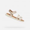 Gold women's sandals Geox Dandra - Women's krémová 39 GEOX 8058192228834 Gold women's sandals Geox Dandra - Women's krémová 39 GEOX 8058192228834
