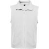 Bellagio unisex flísová vesta, biela, 2XL Bellagio unisex flísová vesta, biela, 2XL