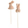 AFI Dekorácia zajačik na paličke set 2 ks hnedá AFI Dekorácia zajačik na paličke set 2 ks hnedá