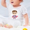 Detské body s potlačou Superman Biela 12-18m Detské body s potlačou Superman Biela 12-18m
