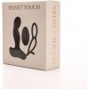 Velvet Touch masážny stimulátor prostaty s krúžkami, diaľkovo ovládaný, USB nabíjateľný, čierny Velvet Touch masážny stimulátor prostaty s krúžkami, diaľkovo ovládaný, USB nabíjateľný, čierny