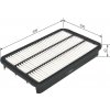 Vzduchový filter BOSCH 1 987 429 162 Vzduchový filter BOSCH 1 987 429 162