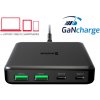 65W EU adaptér / nabíjačka SWISSTEN GaN - 2x USB-A + 2x USB-C - čierna 65W EU adaptér / nabíjačka SWISSTEN GaN - 2x USB-A + 2x USB-C - čierna