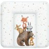 CEBA BABY Podložka prebaľovacia mäkká (75x72) Basic Forest Friends W-144-000-783 CEBA BABY Podložka prebaľovacia mäkká (75x72) Basic Forest Friends W-144-000-783