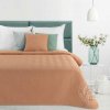 SZ Prehoz na posteľ s ľanovou štruktúrou LEN3 170x210 cm tehlový SZ Prehoz na posteľ s ľanovou štruktúrou LEN3 170x210 cm tehlový