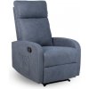 Relaxačné polohovacie TV kreslo FIORE — látka, sivá, nosnosť 130 kg Relaxačné polohovacie TV kreslo FIORE — látka, sivá, nosnosť 130 kg