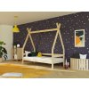 Benlemi Detská drevená posteľ SAFE 5v1 v tvare teepee so zábranou Zvoľte farbu: Tmavo sivá, Zvoľte rozmer: 90x200 cm, Zvoľte zábranu: S dvoma zábranami Benlemi Detská drevená posteľ SAFE 5v1 v tvare teepee so zábranou Zvoľte farbu: Tmavo sivá, Zvoľte rozmer: 90x200 cm, Zvoľte zábranu: S dvoma zábranami