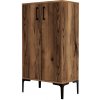 Hanah Home Regál na topánky Prag 60x111 cm orech Hanah Home Regál na topánky Prag 60x111 cm orech