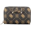 Štýlová Dámska Peňaženka GUESS JEANS 14.0X9.0X3.0cm Hnedá Farba: hnedá, Velkost: UNI Štýlová Dámska Peňaženka GUESS JEANS 14.0X9.0X3.0cm Hnedá Farba: hnedá, Velkost: UNI