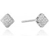 Blink-Blink Napichovacie náušnice KOCKA s diamantami 0.16 ct 3124BDB Blink-Blink Napichovacie náušnice KOCKA s diamantami 0.16 ct 3124BDB