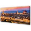 Obraz na plátne Italy Panorama noc katedrála 100x50 cm Obraz na plátne Italy Panorama noc katedrála 100x50 cm