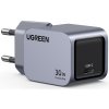 UGREEN síťová rychlonabíječka Nexode Pro 30W 1-Port USB-C, GaN, stříbrná 35006 UGREEN síťová rychlonabíječka Nexode Pro 30W 1-Port USB-C, GaN, stříbrná 35006