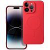 Kryt Silicone Mag Cover s MagSafe iPhone 14 Pro Max cervený Kryt Silicone Mag Cover s MagSafe iPhone 14 Pro Max cervený