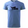 Coma paródia - Klasické pánske tričko vyššej gramáže - 3XL ( Svetlomodrá ) Coma paródia - Klasické pánske tričko vyššej gramáže - 3XL ( Svetlomodrá )