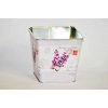 MAKRO - Kvetináč plech hranatý 9,5cm Levanduľa MAKRO - Kvetináč plech hranatý 9,5cm Levanduľa