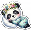 Pískacia koženková nášivka Pískacia koženková nášivka-Panda spinkáčik Velkost: PÍSKLE! malé Pískacia koženková nášivka Pískacia koženková nášivka-Panda spinkáčik Velkost: PÍSKLE! malé