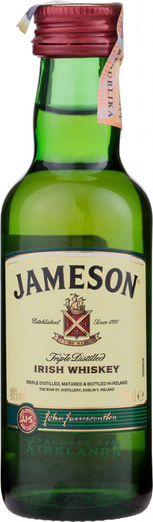 Jameson 40% 0,05 l (čistá fľaša)