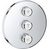 GROHE Grohtherm SmartControl - Krytka trojitého ovládaču prietoku, chróm 29122000 GROHE Grohtherm SmartControl - Krytka trojitého ovládaču prietoku, chróm 29122000