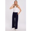 Made Of Emotion trousers M570 navy modré