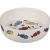 Flamingo miska cat keramika color fish 375 ml Flamingo miska cat keramika color fish 375 ml