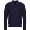 Tommy Hilfiger svetre PIMA ORG CTN CASHMERE LS POLO modrá