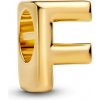 PANDORA pozlátená korálka písmeno F 763952C00 PANDORA pozlátená korálka písmeno F 763952C00