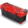 Kistenberg TITAN PLUS Plastový kufor na náradie, 752x300x304mm, červený KTIPA7530-4C Kistenberg TITAN PLUS Plastový kufor na náradie, 752x300x304mm, červený KTIPA7530-4C