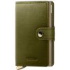 Secrid Premium Miniwallet Dusk - zelená MDu-Olive Secrid Premium Miniwallet Dusk - zelená MDu-Olive