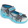 BEFADO detské sandále tkanina viacfarebná 350P021 VEĽKOSŤ 20 BEFADO detské sandále tkanina viacfarebná 350P021 VEĽKOSŤ 20
